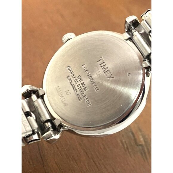 Timex Women's Watch T21854 Quartz Two Tone Stainless Steel Expansion Band - Picture 6 of 13